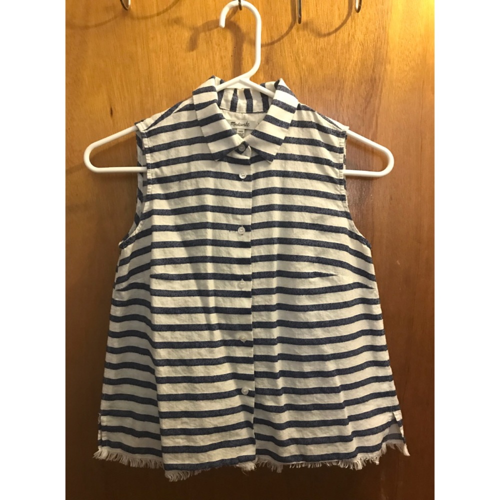 Madewell Cropped Shirt